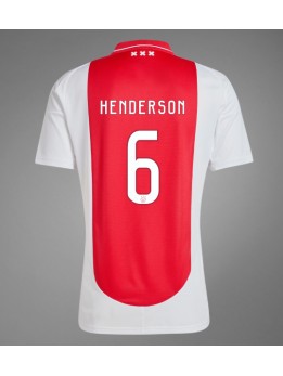 Ajax Jordan Henderson #6 Replika Hemmakläder 2024-25 Kortärmad